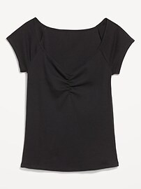 Fitted Ribbed Top | Old Navy (US)