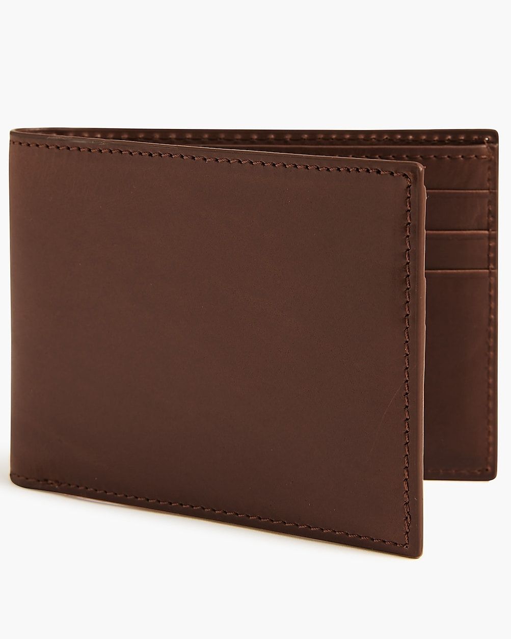 Leather billfold wallet | J.Crew Factory