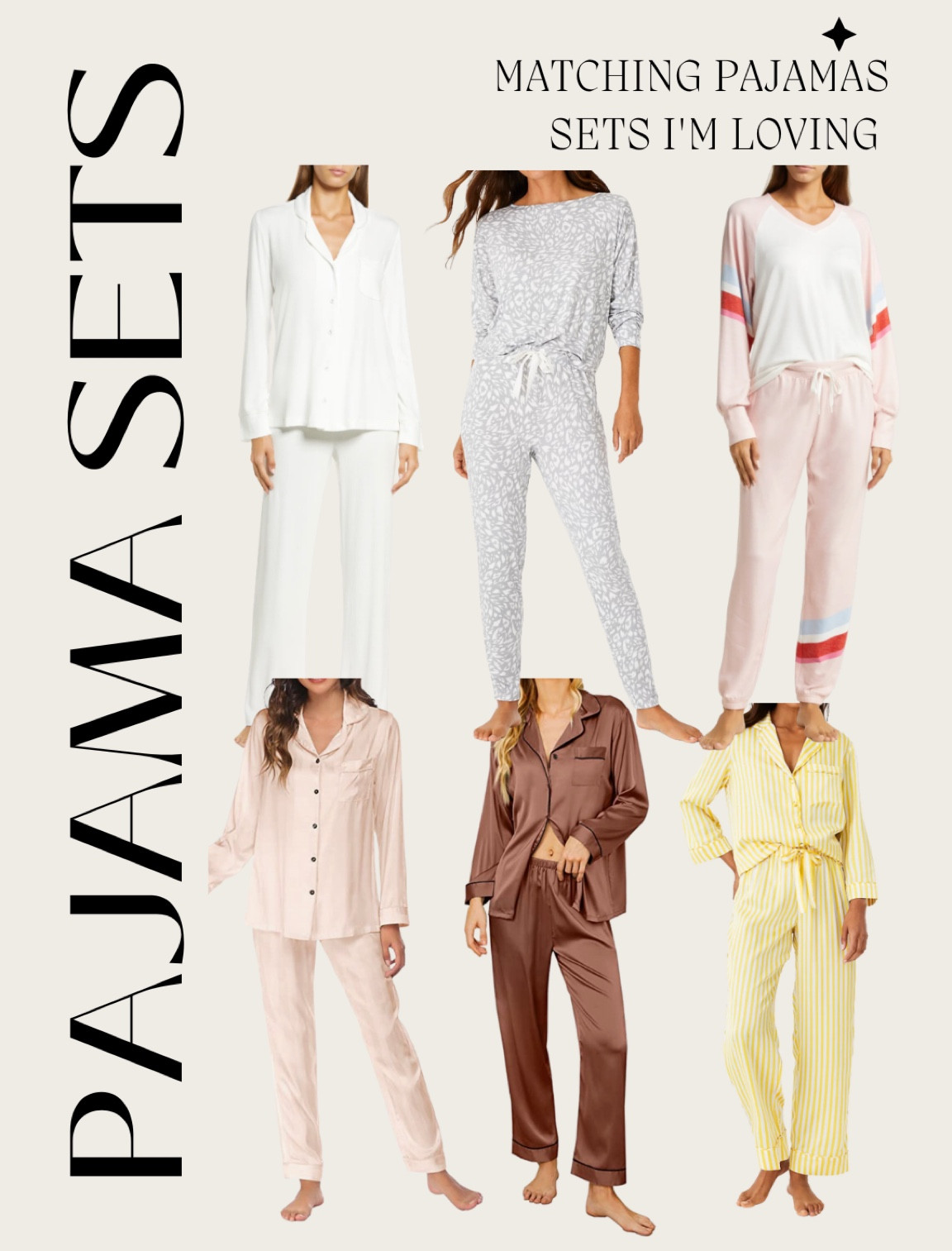 Matching pajama sets I’m loving! 🤎

#LTKunder50 #LTKfit #LTKunder100