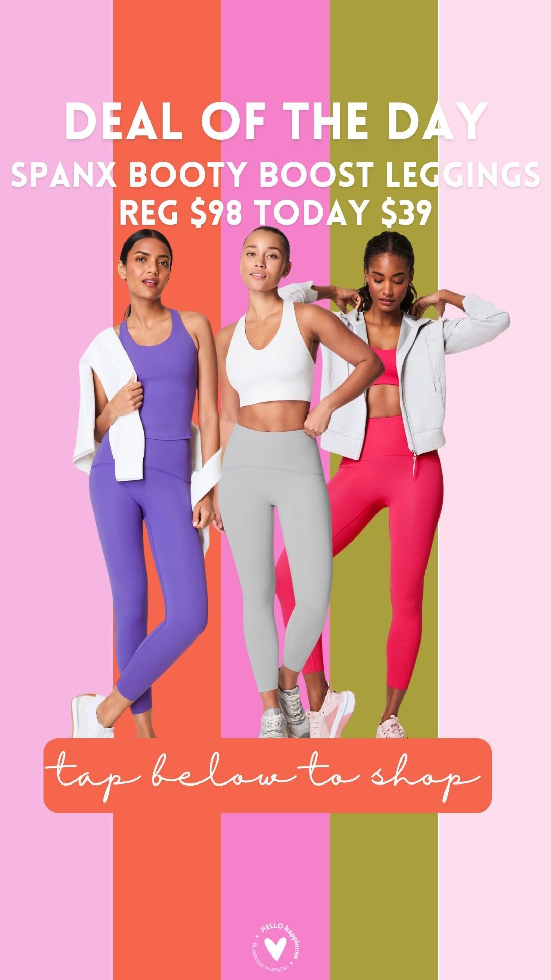 deal of the day | spanx leggings only $39 … 

#LTKSaleAlert #LTKFindsUnder50 #LTKActive