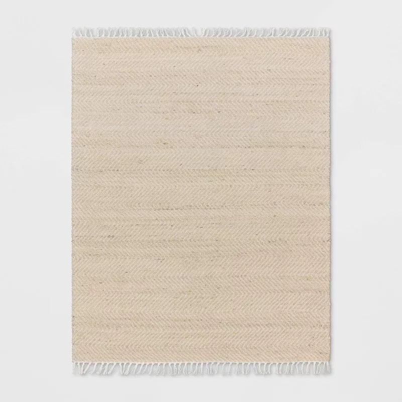 Handloom Woven Area Rug Natural/Ivory - Threshold™ | Target