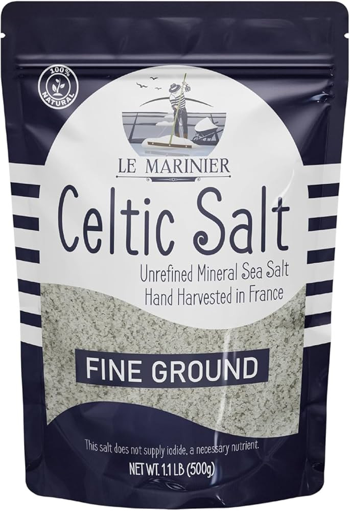 AUTHENTIC FRENCH SEA SALT: Le Marinier French Sea Salt is hand harvested in the pristine French o... | Amazon (US)