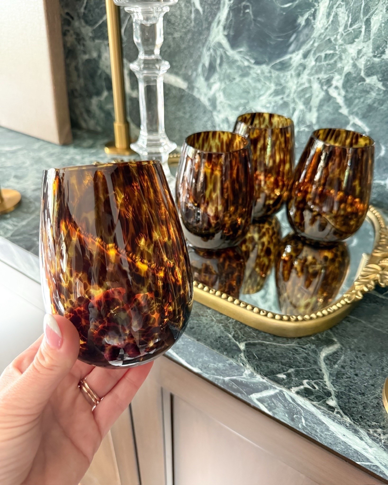 The chicest tortoise shell glasses! Amazing quality!

#LTKvlog #LTKHome #LTKSaleAlert