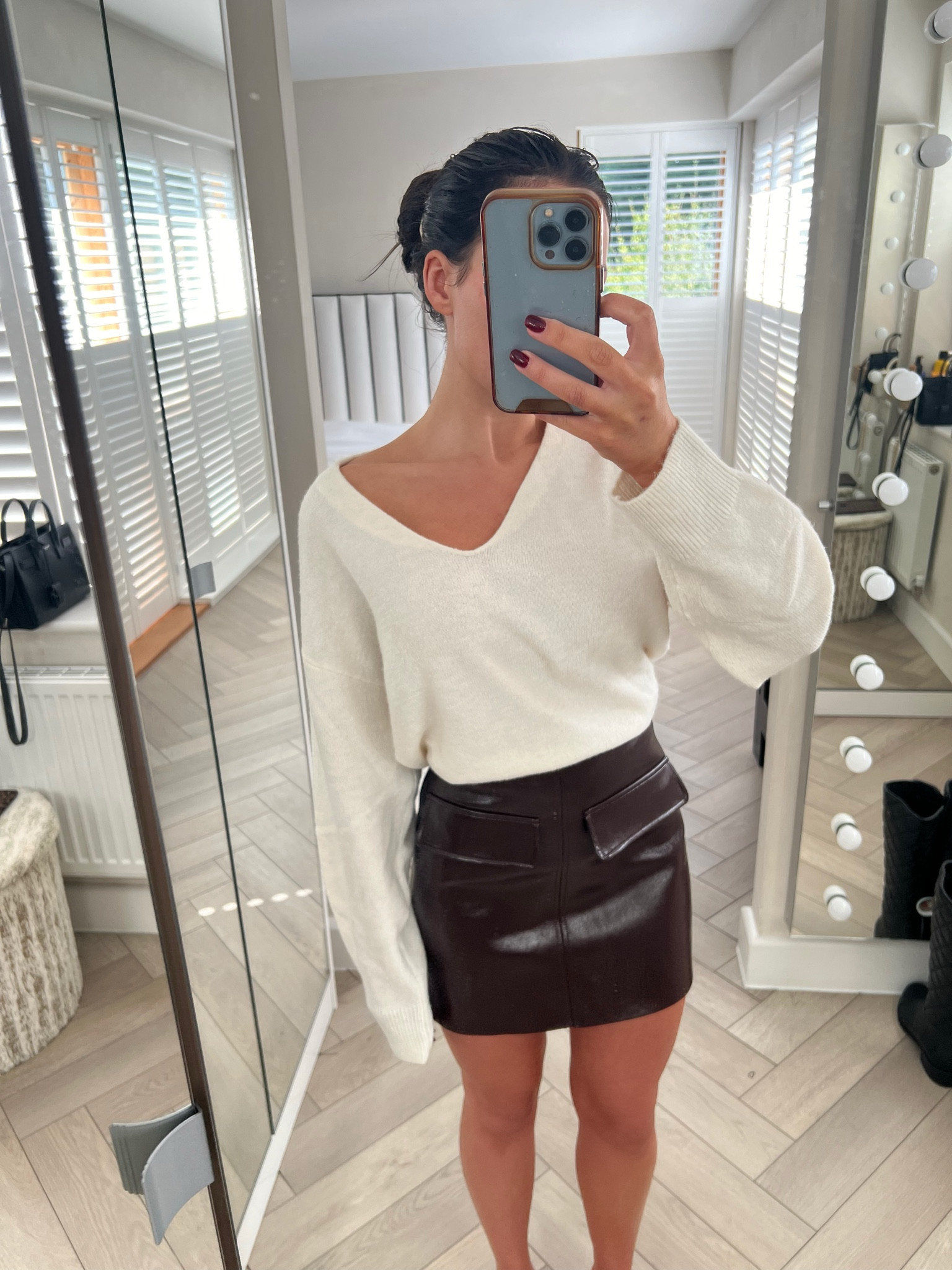 H&M, burgundy trend, skirt, aw outfit, casual outfitt

#LTKautumn #LTKuk