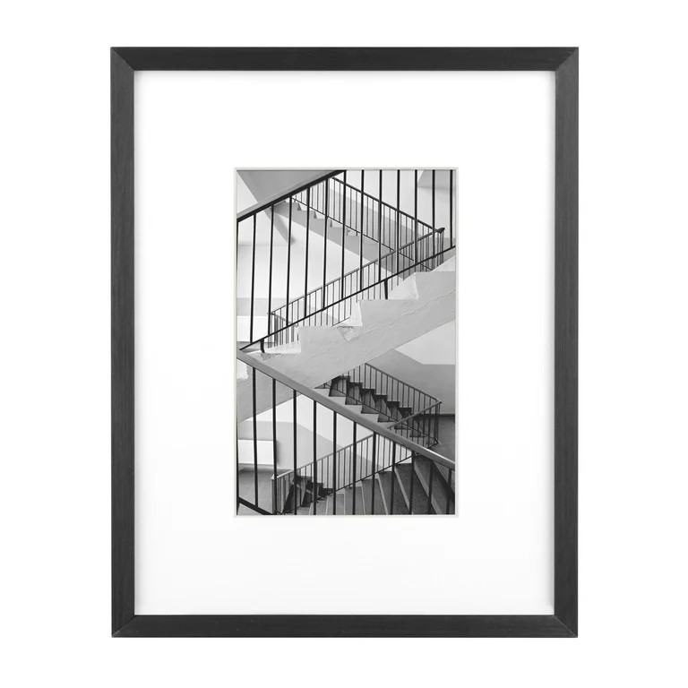Better Homes & Gardens 7x9 Matted to 4x6 Black Wall Picture Frame | Walmart (US)