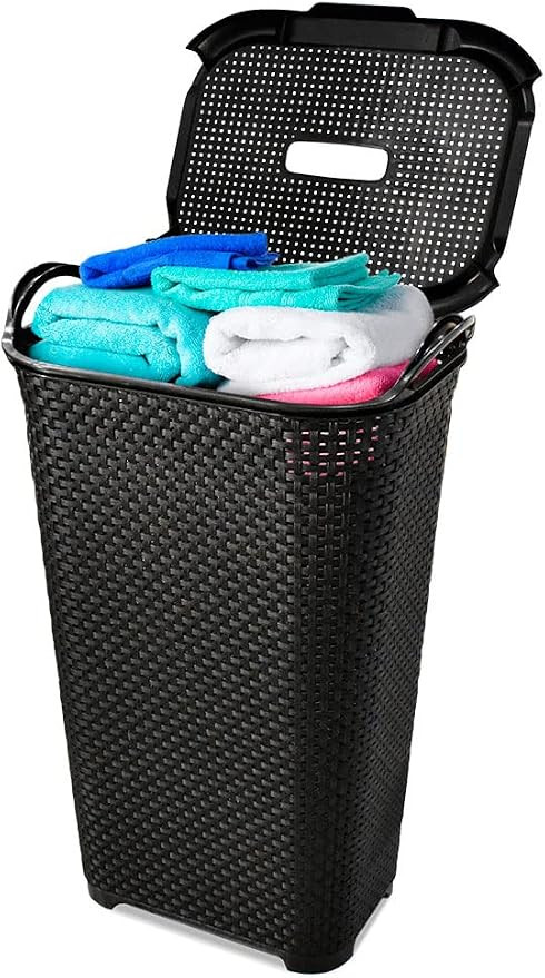 Cesto Rattan Tampa Basculada Com Alça 50 Litros Arqplast | Amazon (BR)