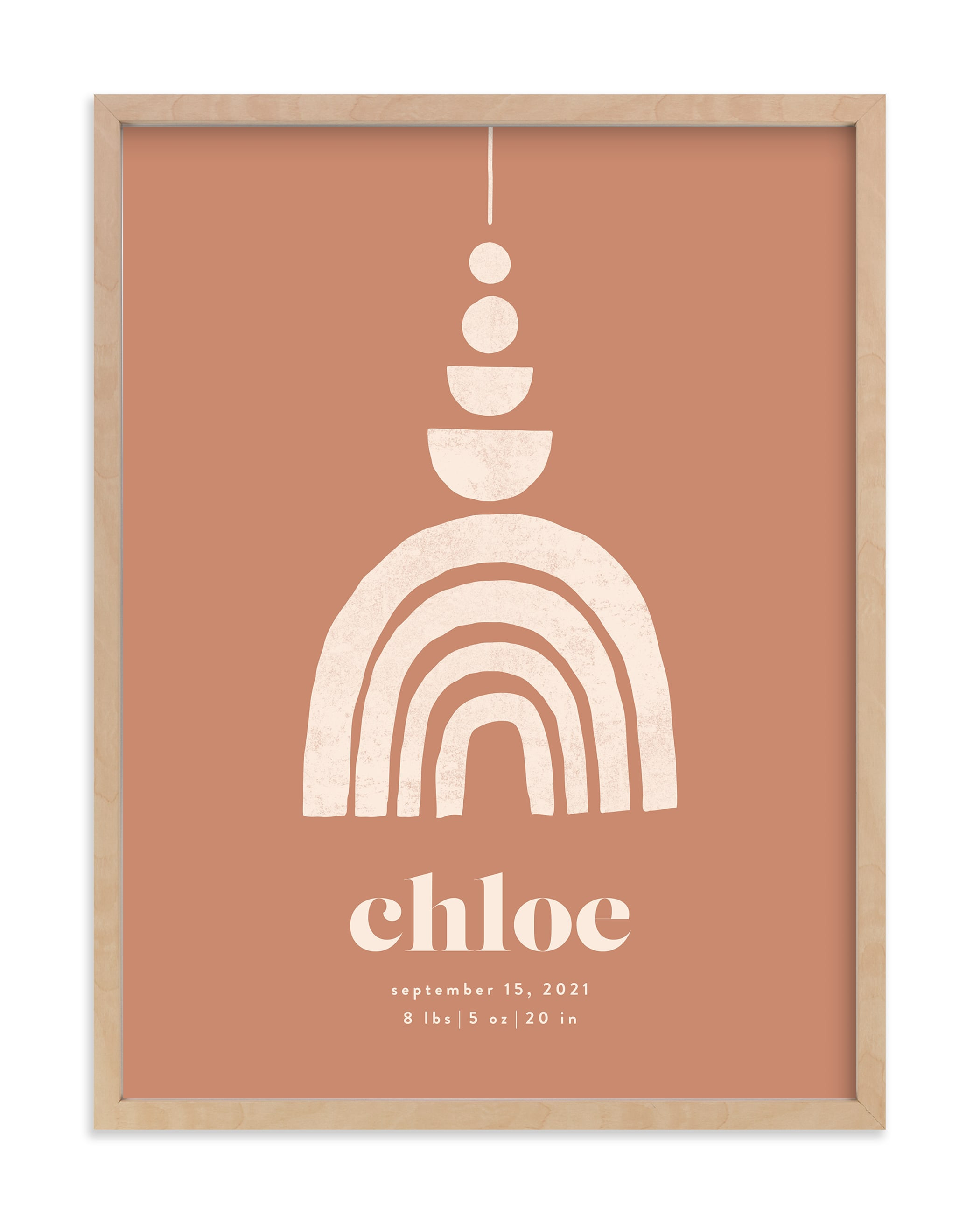 "Boho Geo Mobile" - Children's Custom Art Print by Iveta Angelova. | Minted