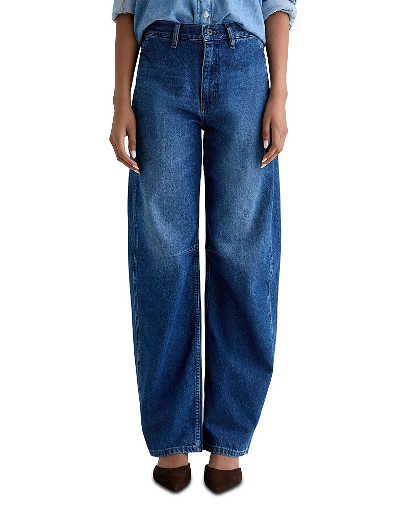 Ag Mercer High Rise Extended Jeans in Side Car | Bloomingdale's (US)