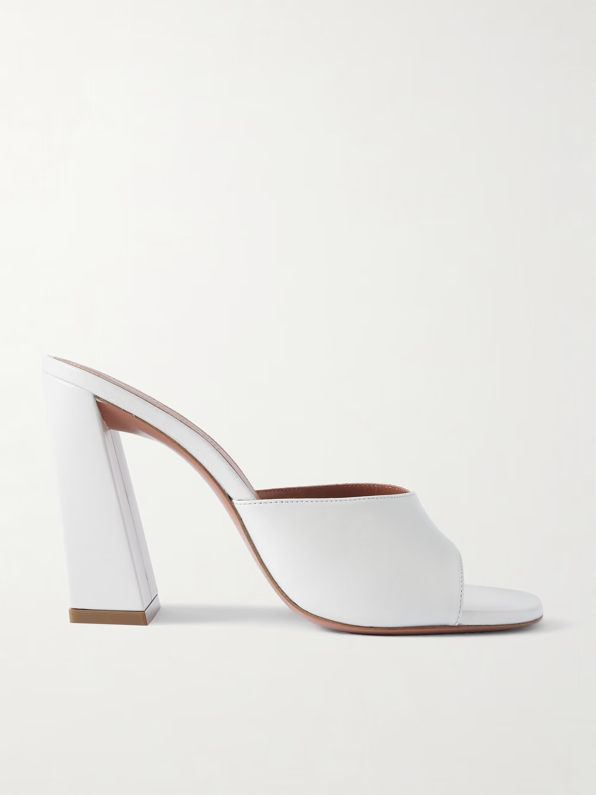 AMINA MUADDIBrigitte leather mules | NET-A-PORTER (UK & EU)