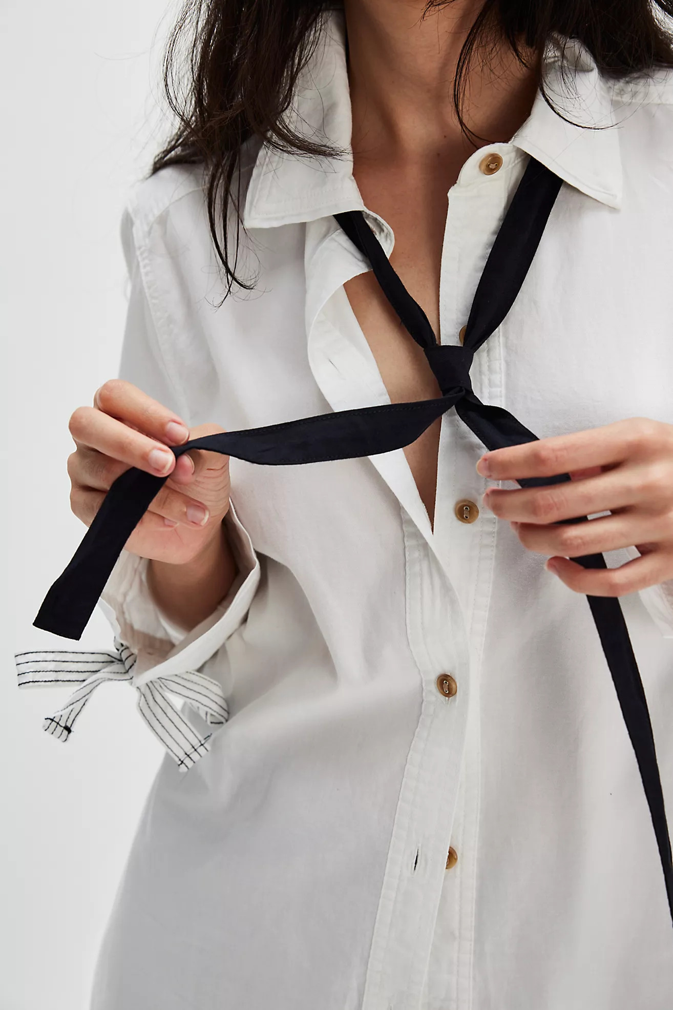 We The Free Mod Tie Top | Free People (UK)