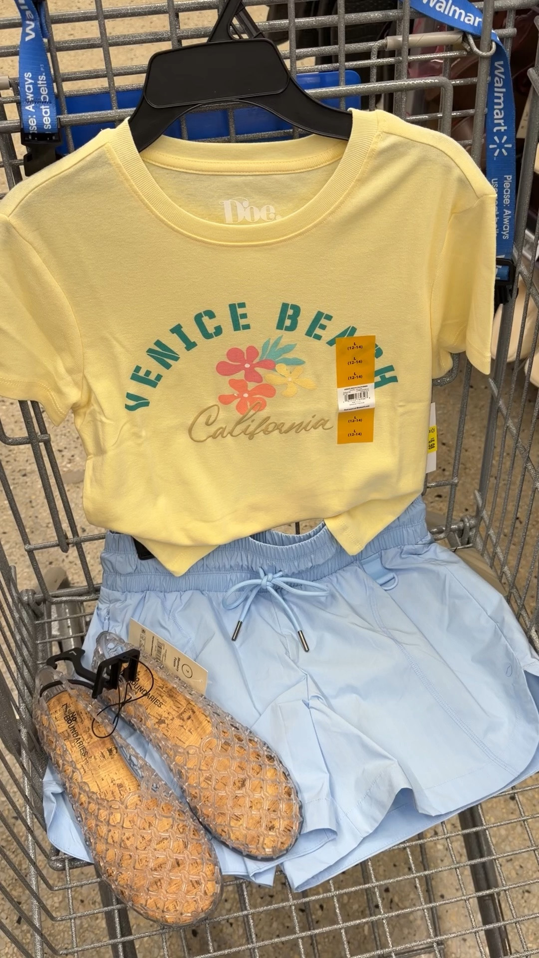 Casual summer outfit idea for hot days! Graphic tee is now $3. It’s a juniors baby tee so I got the size xxl. Shorts fit tts. #walmartfashion