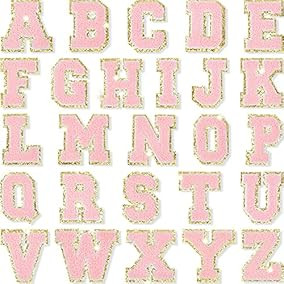 26 Pieces Glitters Patches Iron... | Amazon (US)