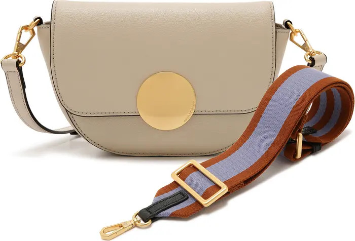 Lottie Leather Saddle Crossbody Bag | Nordstrom