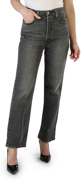 Levi's Women's Ribcage Straight Ankle Jeans | Amazon (UK)