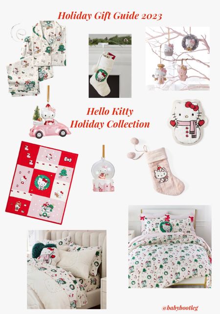 The cutest holiday Hello Kitty collection from Pottery Barn #christmas #hellokitty #potterybarn 

#LTKSeasonal #LTKGiftGuide #LTKHoliday