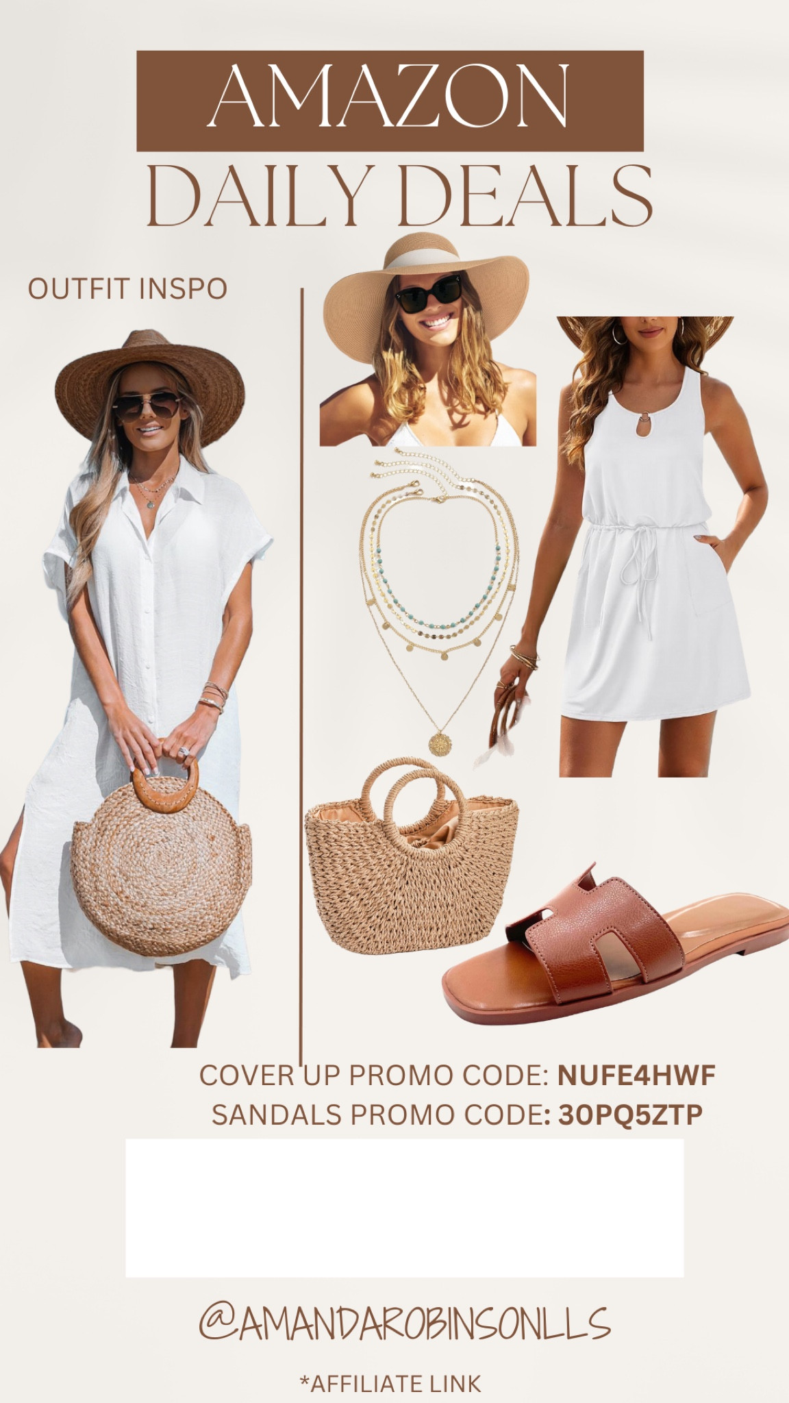 Amazon Daily Deals
Swim suit cover up outfit inspo 

#LTKSwim #LTKTravel #LTKSaleAlert