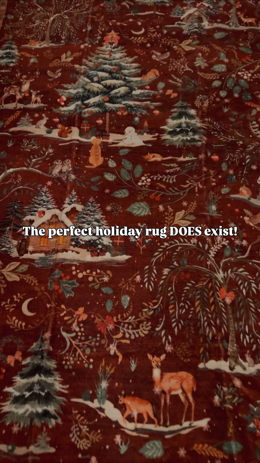 THE perfect holiday/christmas rug DOES exist - and I found it! I bought this beautiful Christmas pattern in a 2x6 runner size, and a 3x5 size for our kitchen area. They add just the right amount of color and coziness to our home for the holidays! 

Lahome rugs also have so many cute patterns to choose from! I linked a bunch below 🎅🏼🌲🦌

Holiday decor / Christmas kitchen / Christmas rugs / washable rugs / holiday rugs / holiday kitchen / Amazon decor / Amazon home / Amazon finds 

#LTKSeasonal #LTKHoliday #LTKFindsUnder50