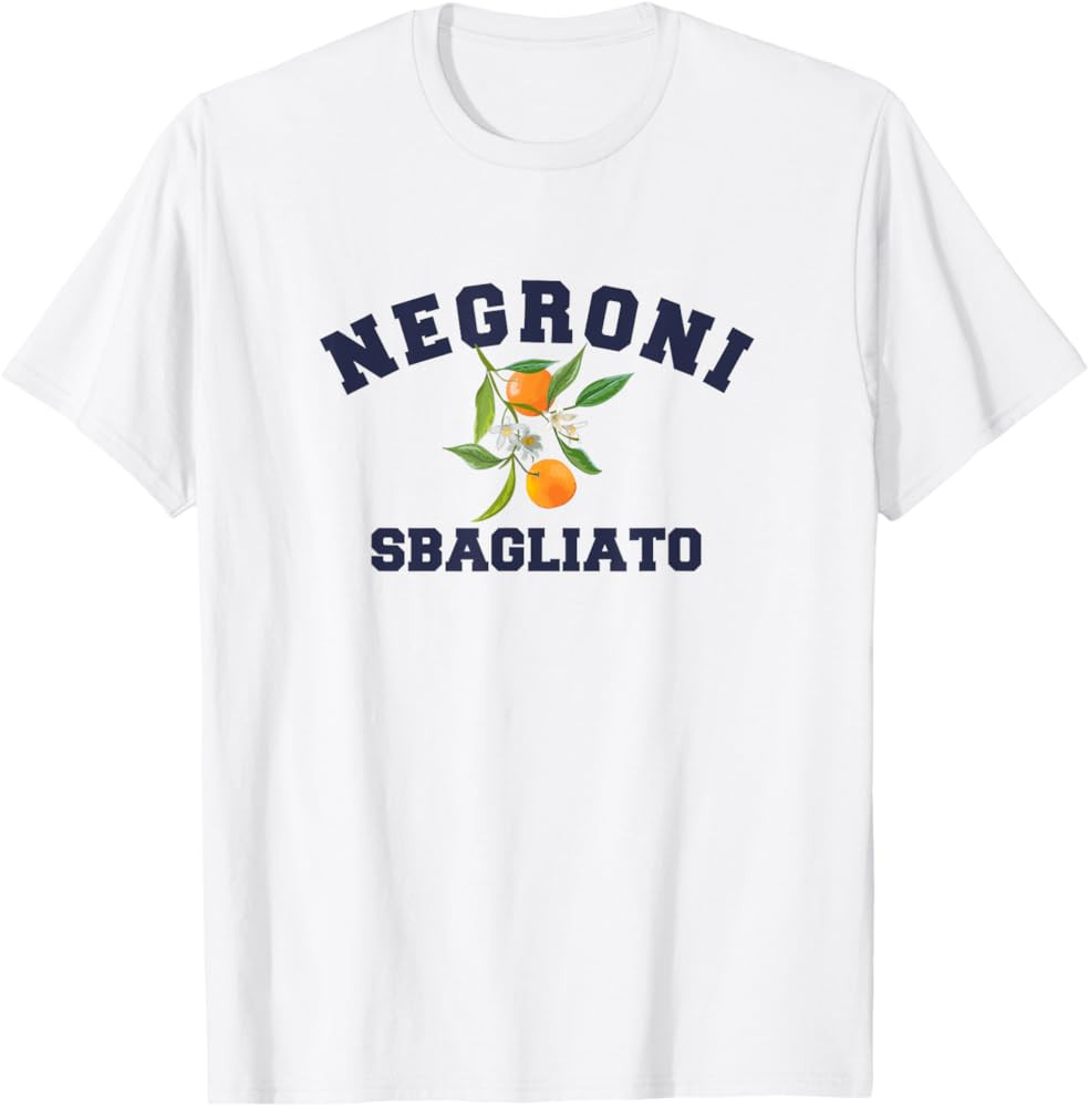 Negroni Sbagliato T-Shirt | Amazon (US)