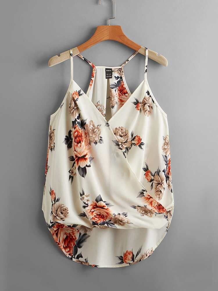 $5.99        
    (1000+)
        
      EMERY ROSE Floral Print High Low Hem Cami Top
       
  ... | SHEIN