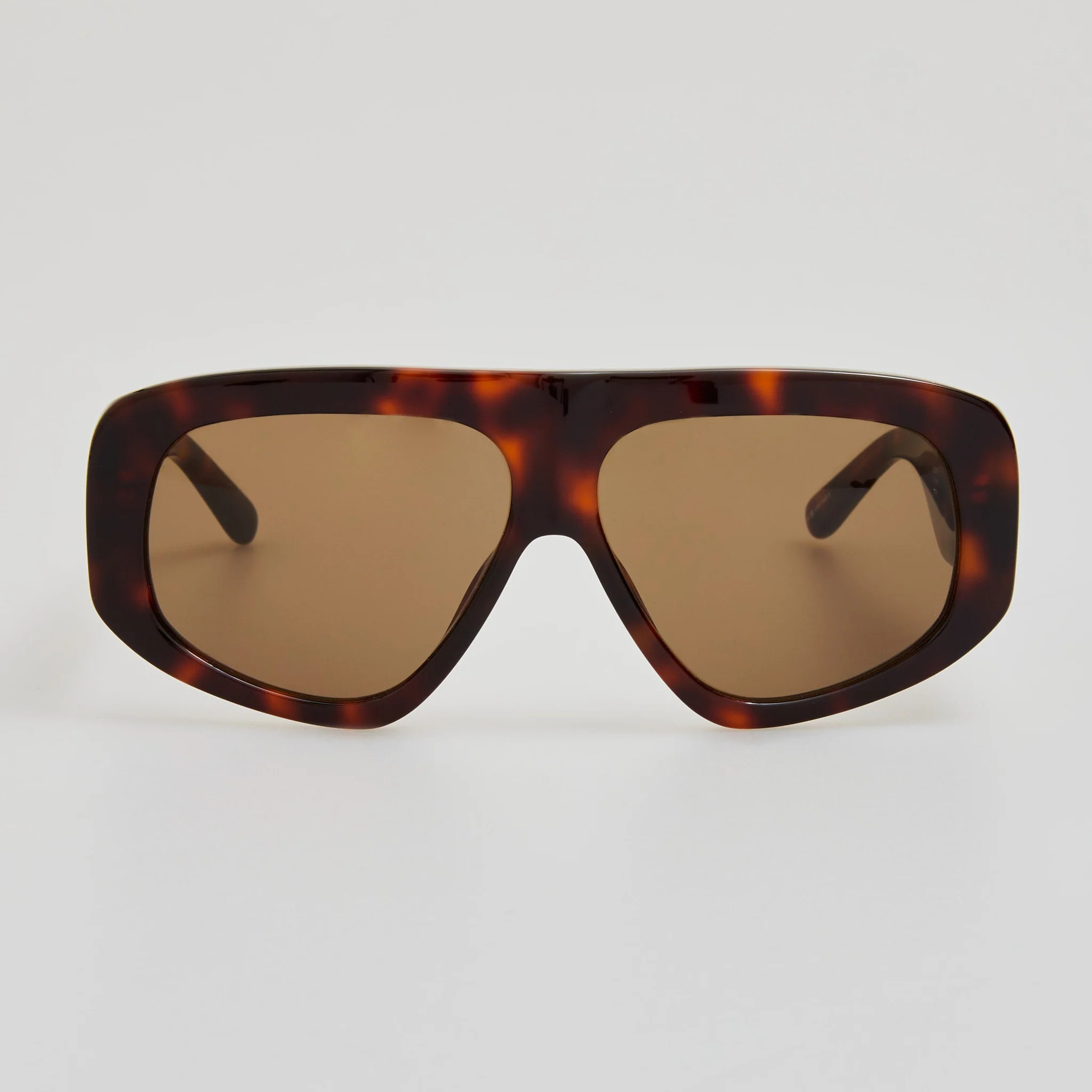 Milano Sunglasses in Tortoiseshell | Linda Farrow