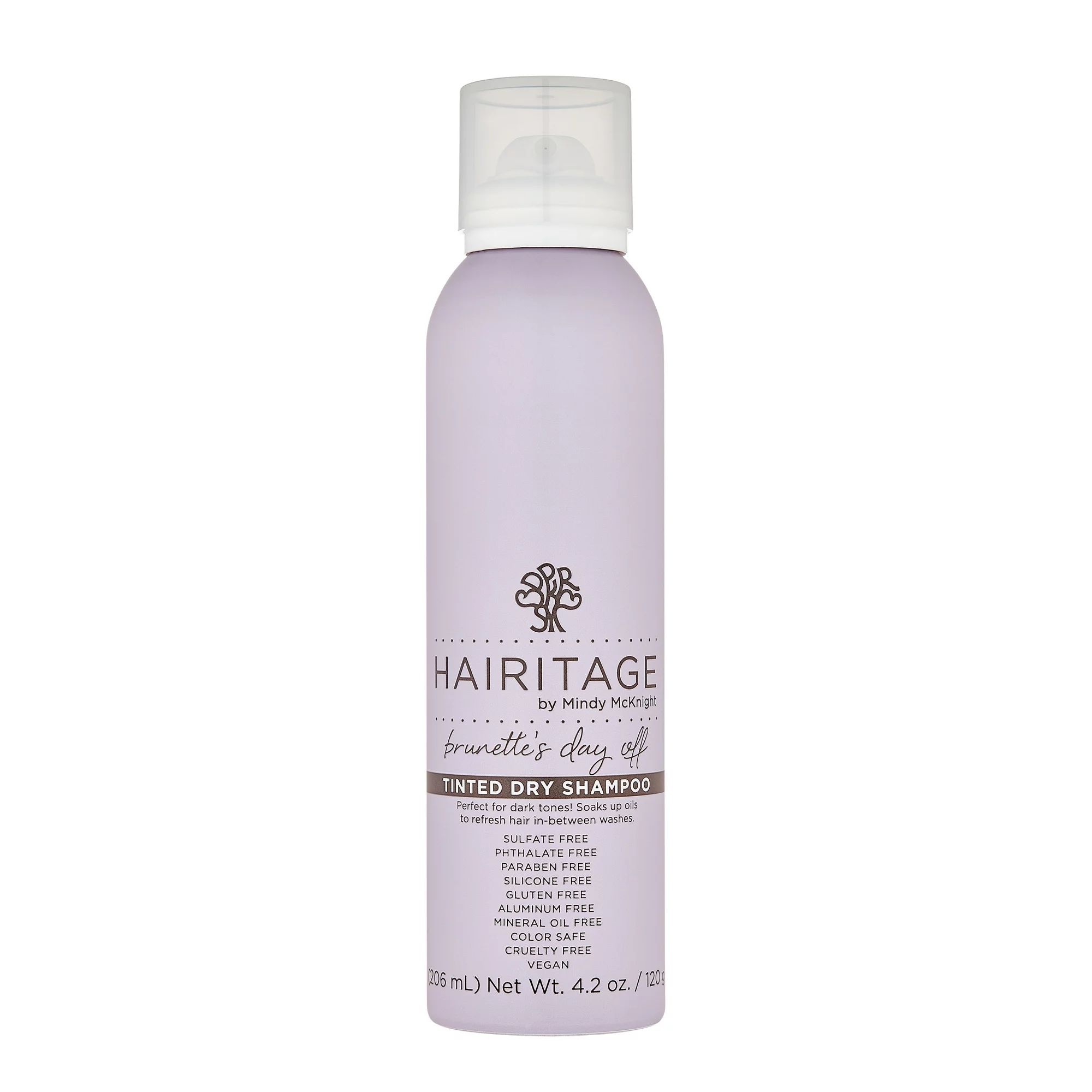 Hairitage Brunette's Day Off Tinted Dry Shampoo 5 oz | Walmart (US)