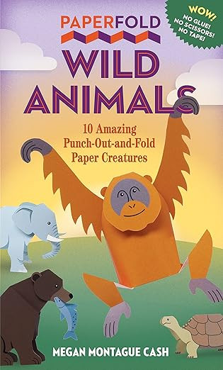 Paperfold Wild Animals: 10 Amazing Punch-Out-and-Fold Paper Creatures (Paperfold, 1) | Amazon (US)