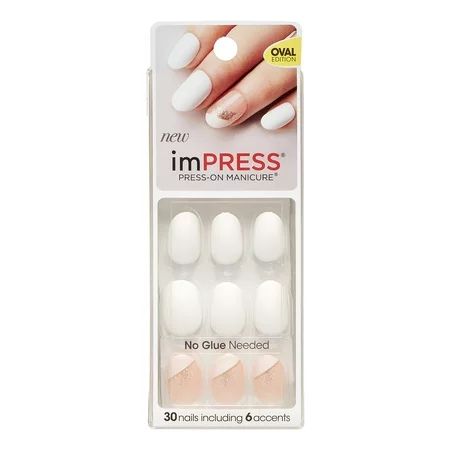 ImPRESS Press-on Nails Gel Manicure - Flowerfields | Walmart (US)