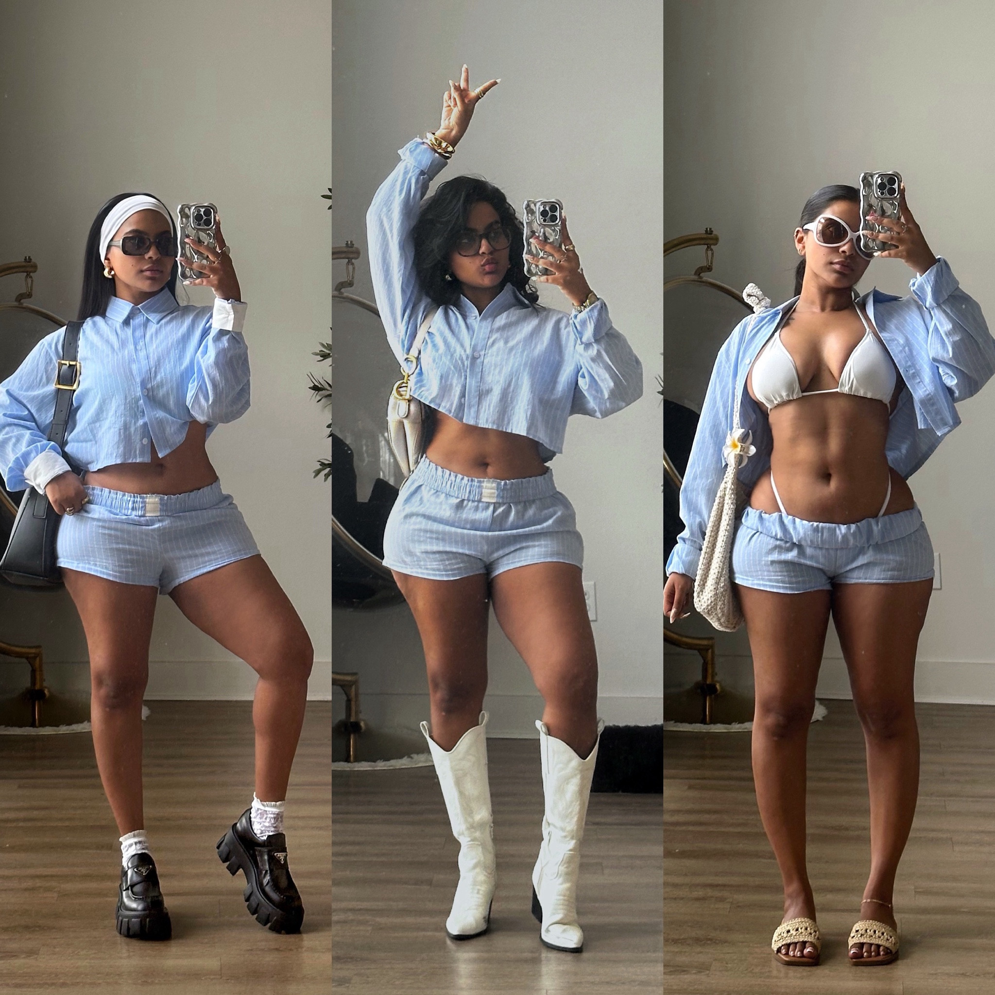 Been living in this set lately 🩵 so versatile for spring/summerr

#LTKFindsUnder50 #LTKStyleTip #LTKMidsize