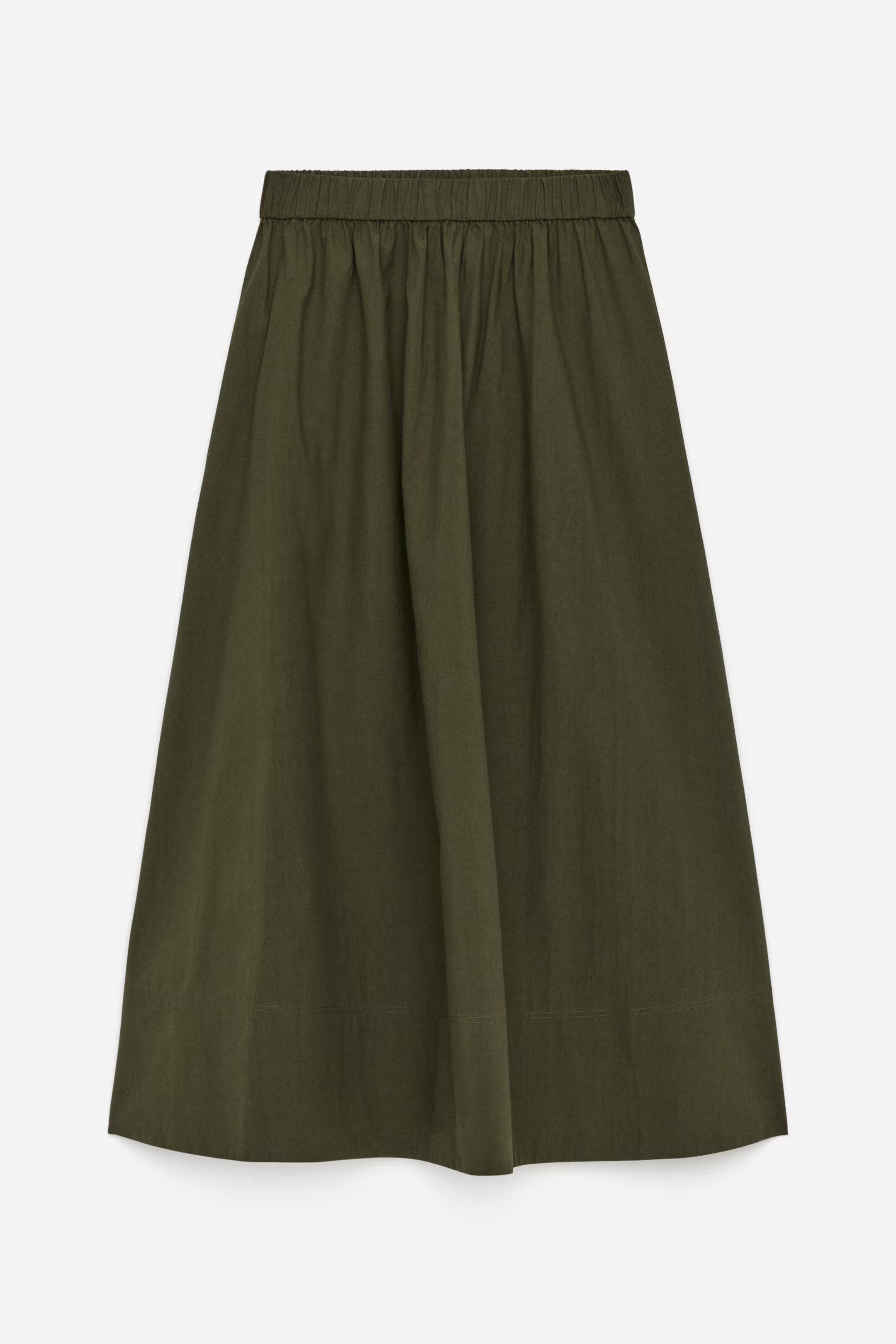 A-Line Cotton Skirt | H&M (UK, MY, IN, SG, PH, TW, HK)