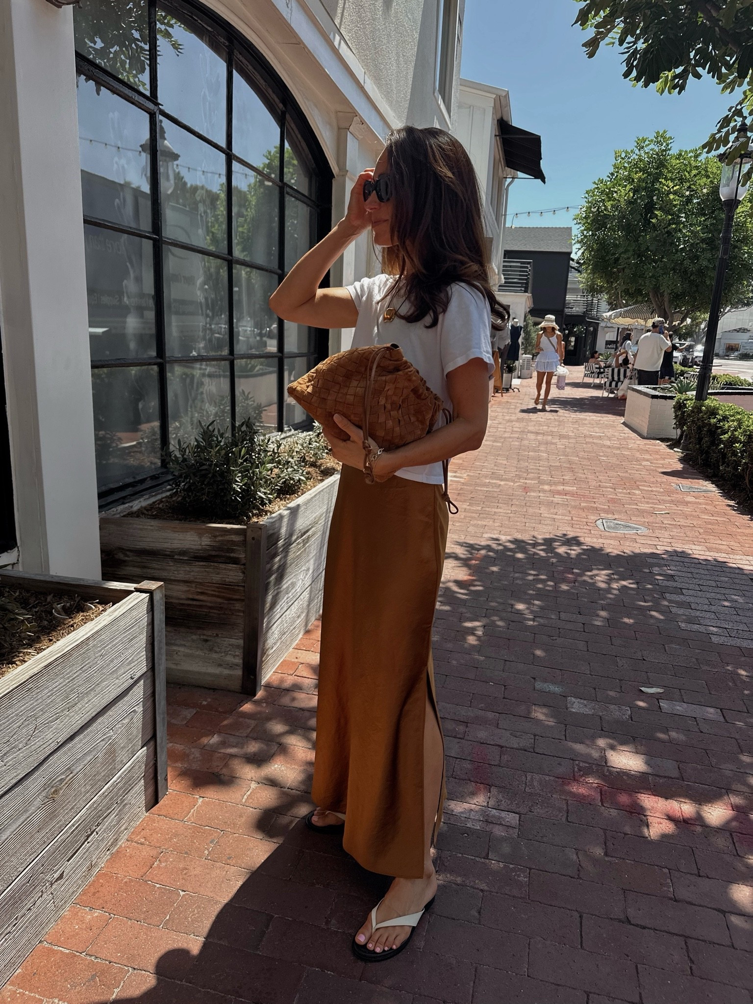 Today’s outfit for lunch 
Skirt runs tts and is short gal friendly

#LTKOver40