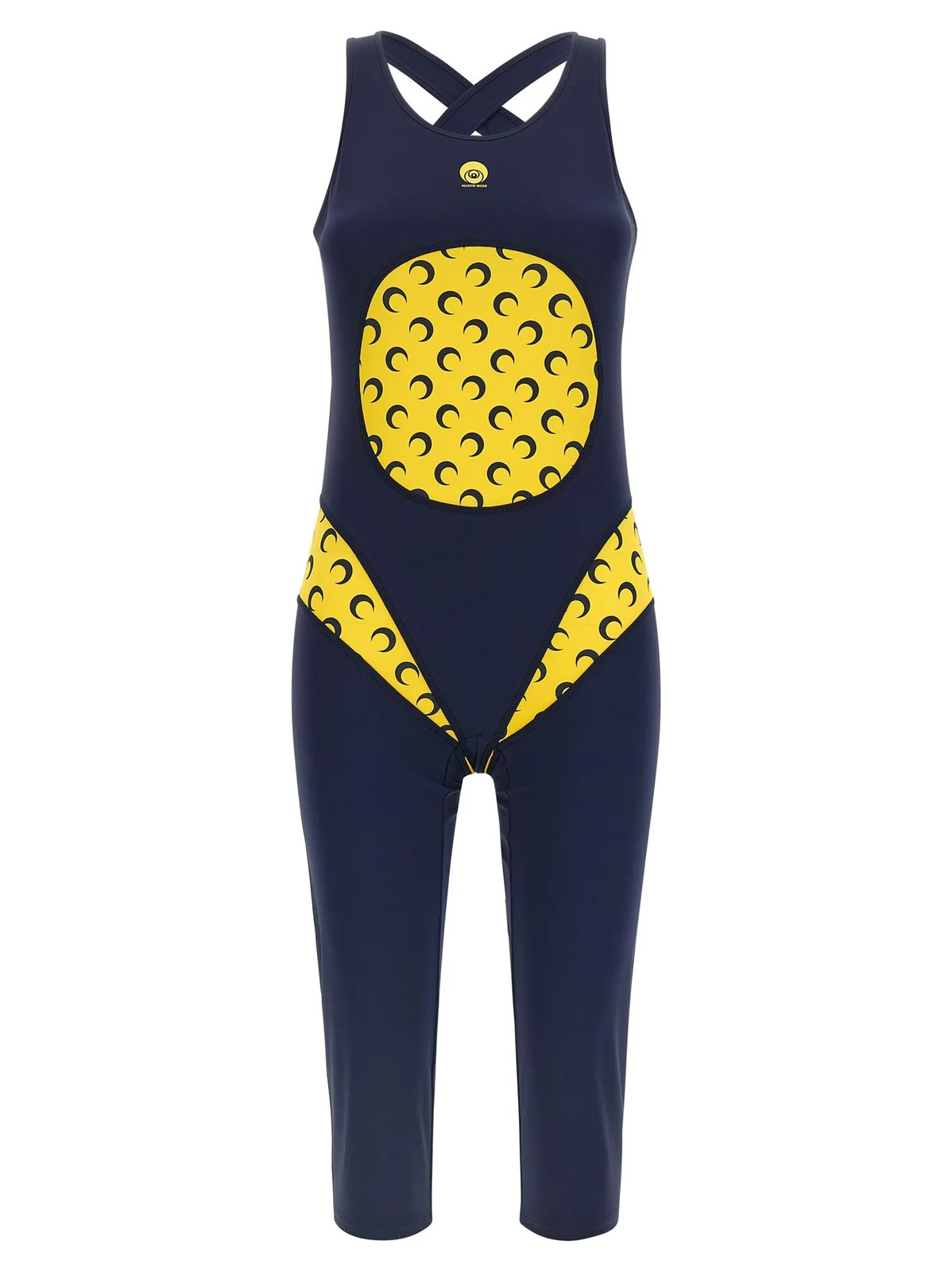 Marine Serre Athleisure Moon Insert Catsuit | Cettire Global