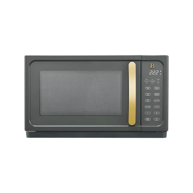 Beautiful 1.1 Cu ft 1000 Watt, Sensor Microwave Oven Oyster Grey by Drew Barrymore, New | Walmart (US)