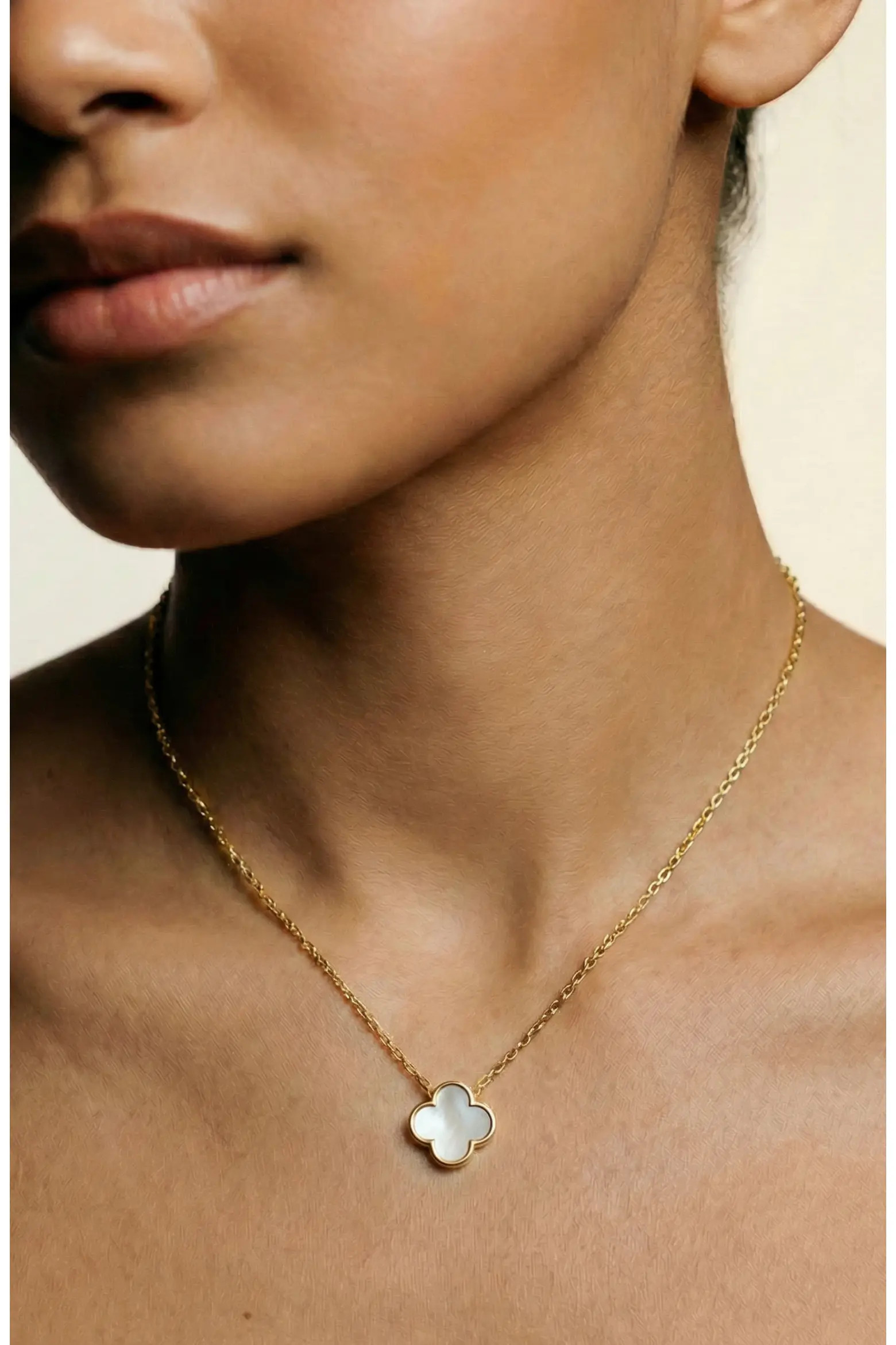 Mother-of-Pearl Clover Pendant Necklace (Women) | Nordstrom | Nordstrom