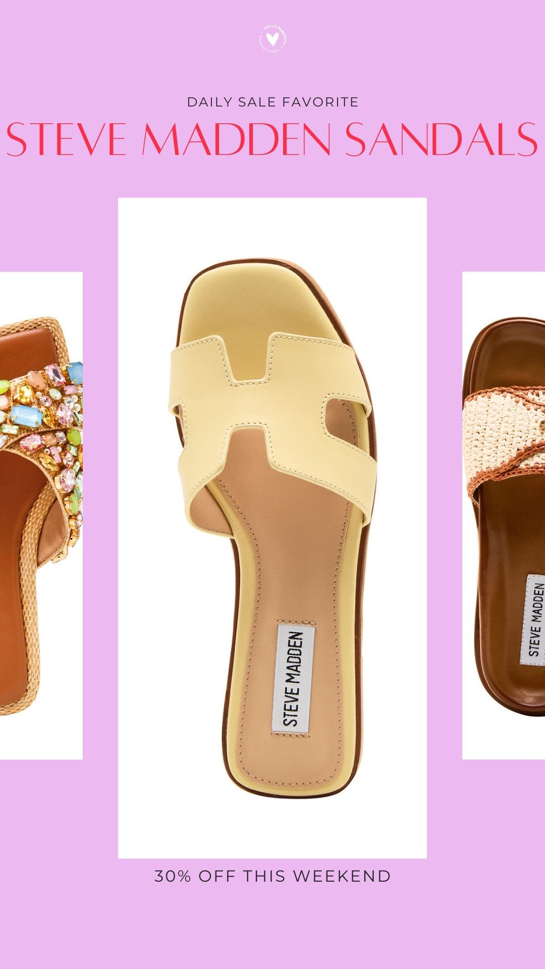 Obsessed 🤍 Steve Madden sandals 30% off this weekend


#LTKootd #LTKSeasonal #LTKSaleAlert