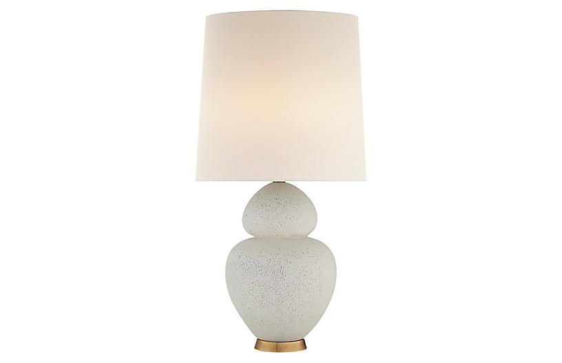 Michelena Table Lamp, Chalk White | One Kings Lane