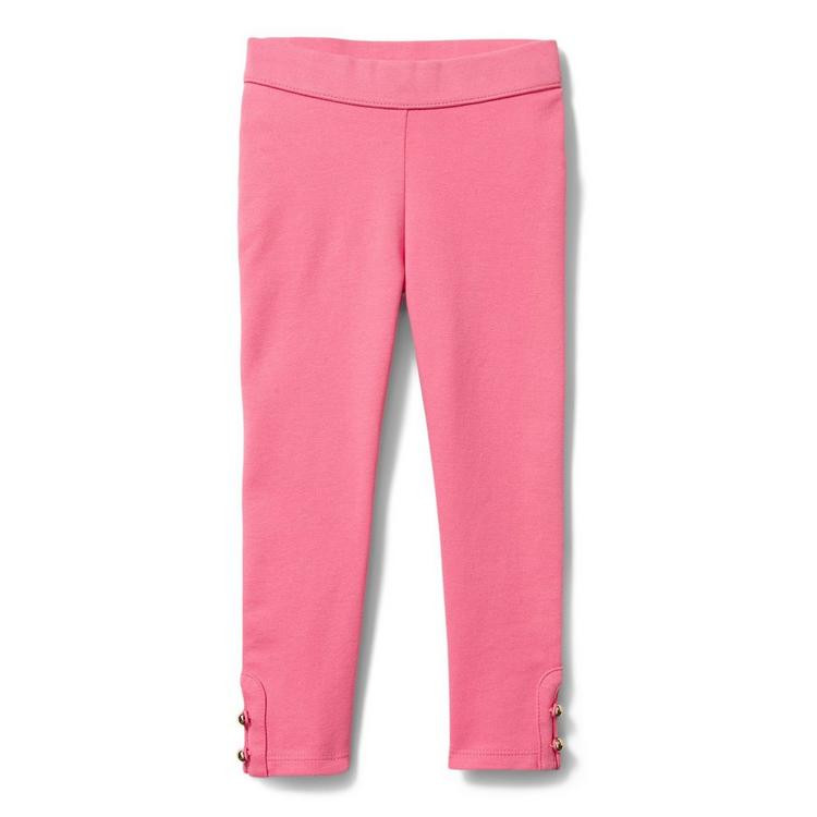Button-Cuff Ponte Pant | Janie and Jack