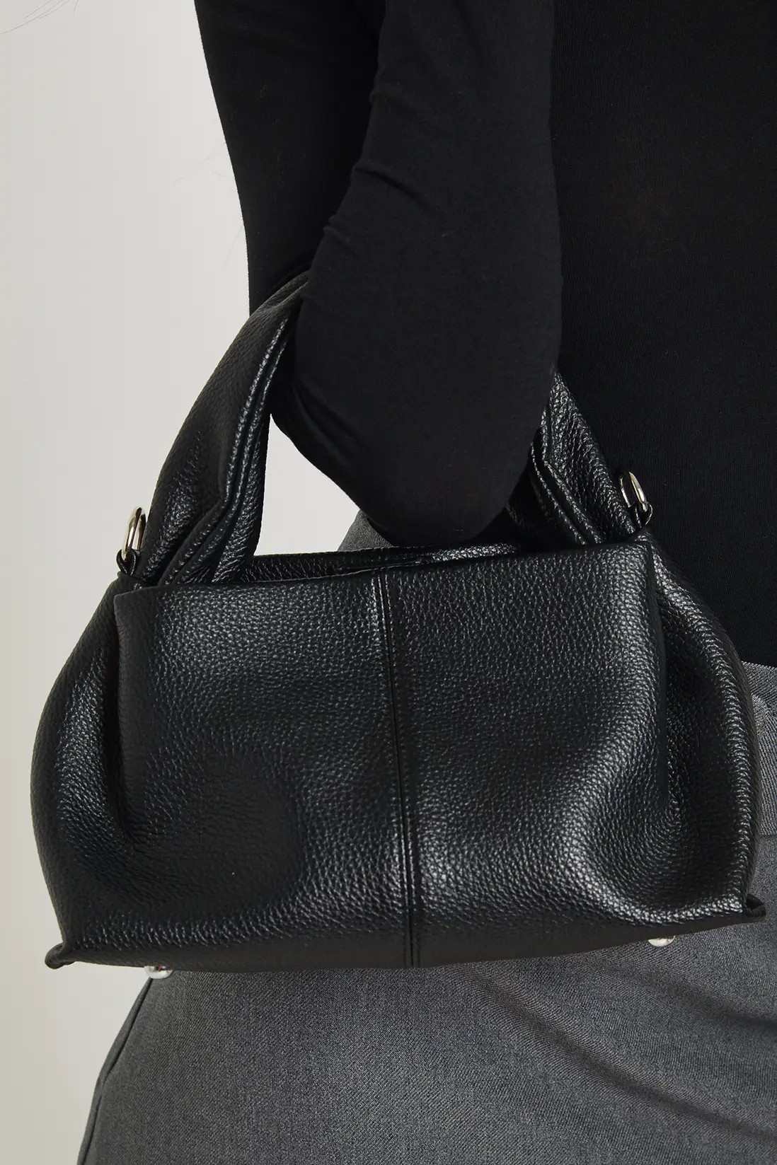 Slouchy Grab Bag With Detachable Strap | boohoo (US & Canada)