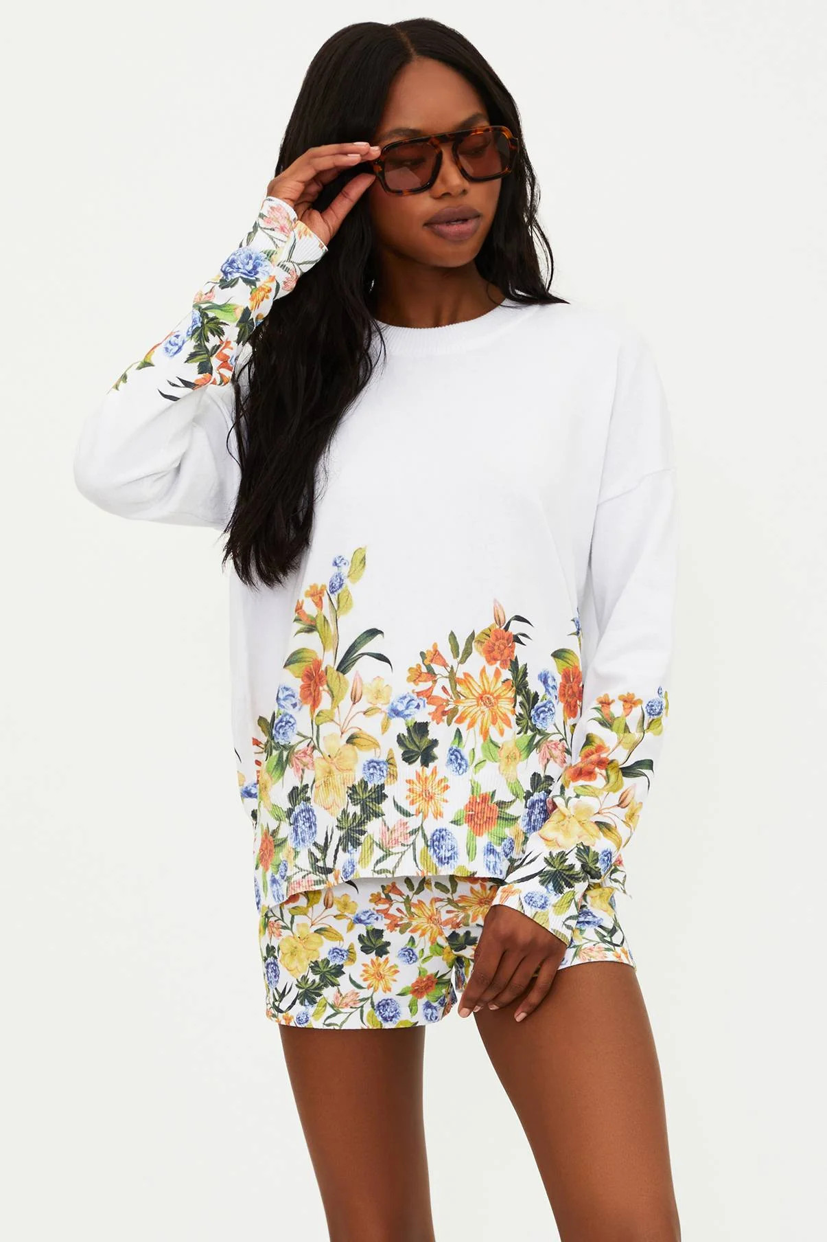 Callie Sweater Buttercream Bloom | Women's Sweater | Beach Riot | Beach Riot