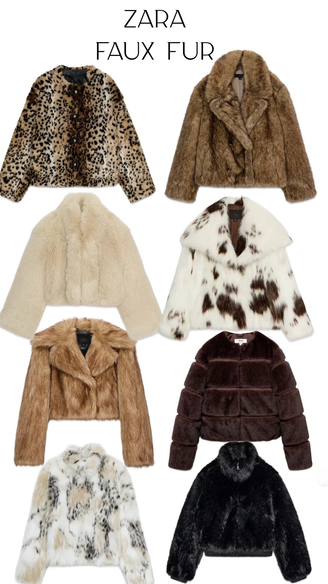 Zara Faux fur 

#LTKGiftGuide #LTKHoliday #LTKSeasonal
