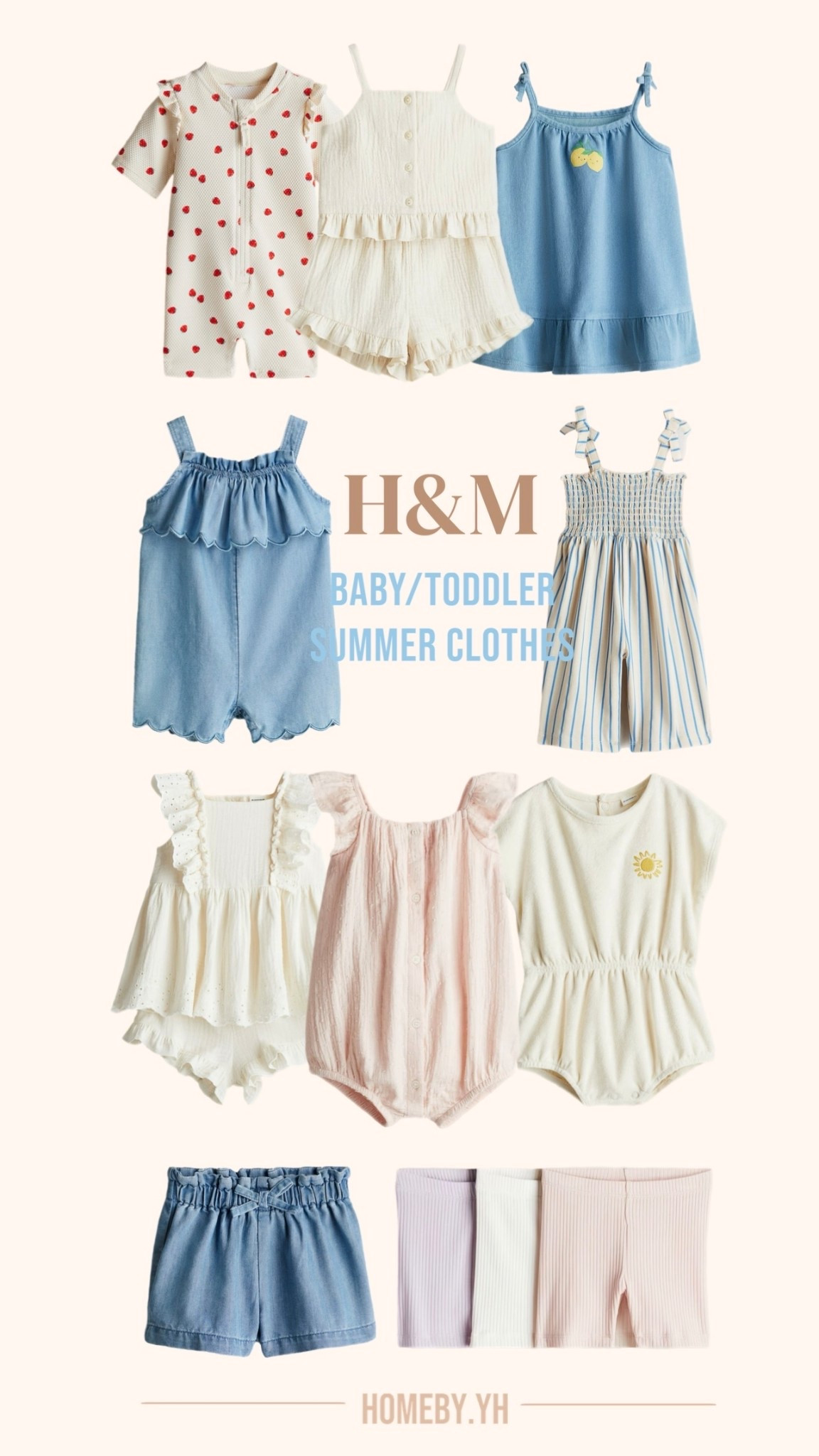 The baby/toddler summer clothes at H&M are way too cute! I’ve already added some to my cart ✨

#LTKSwim #LTKKids #LTKBaby