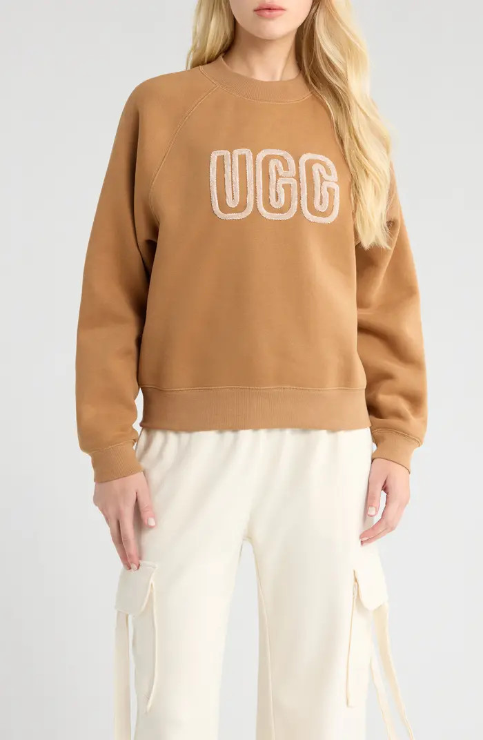 UGG® Logo Crewneck Sweatshirt | Nordstrom | Nordstrom