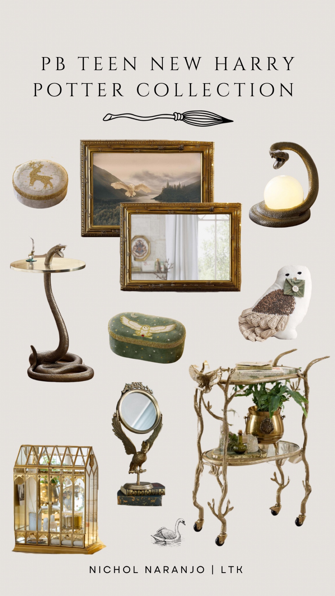 Prepare for your return back to Hogwarts this year with these whimsical new additions to Pottery Barn Teen’s Harry Potter collection. 🪄✨🐍

#LTKBacktoSchool #LTKHome #LTKSeasonal