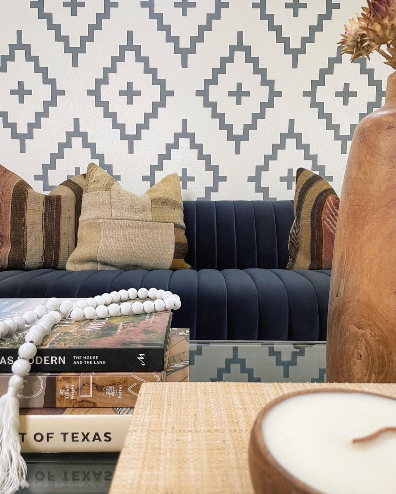 Pretty cute for a party pad 🪅 funky Austin Airbnb living room design by @holleyhouseco

#LTKtravel #LTKFestival #LTKhome