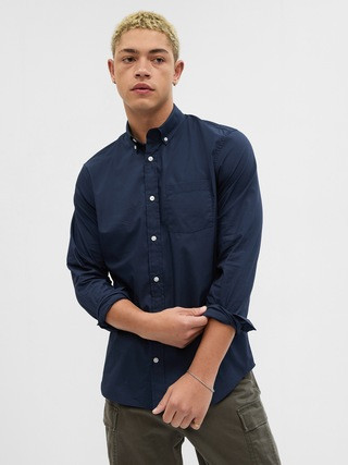 All-Day Poplin Shirt in Standard Fit | Gap (CA)