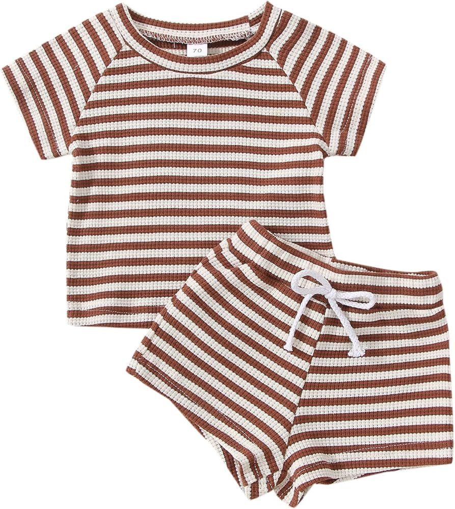 Stripe Ribbed Set | Amazon (US)