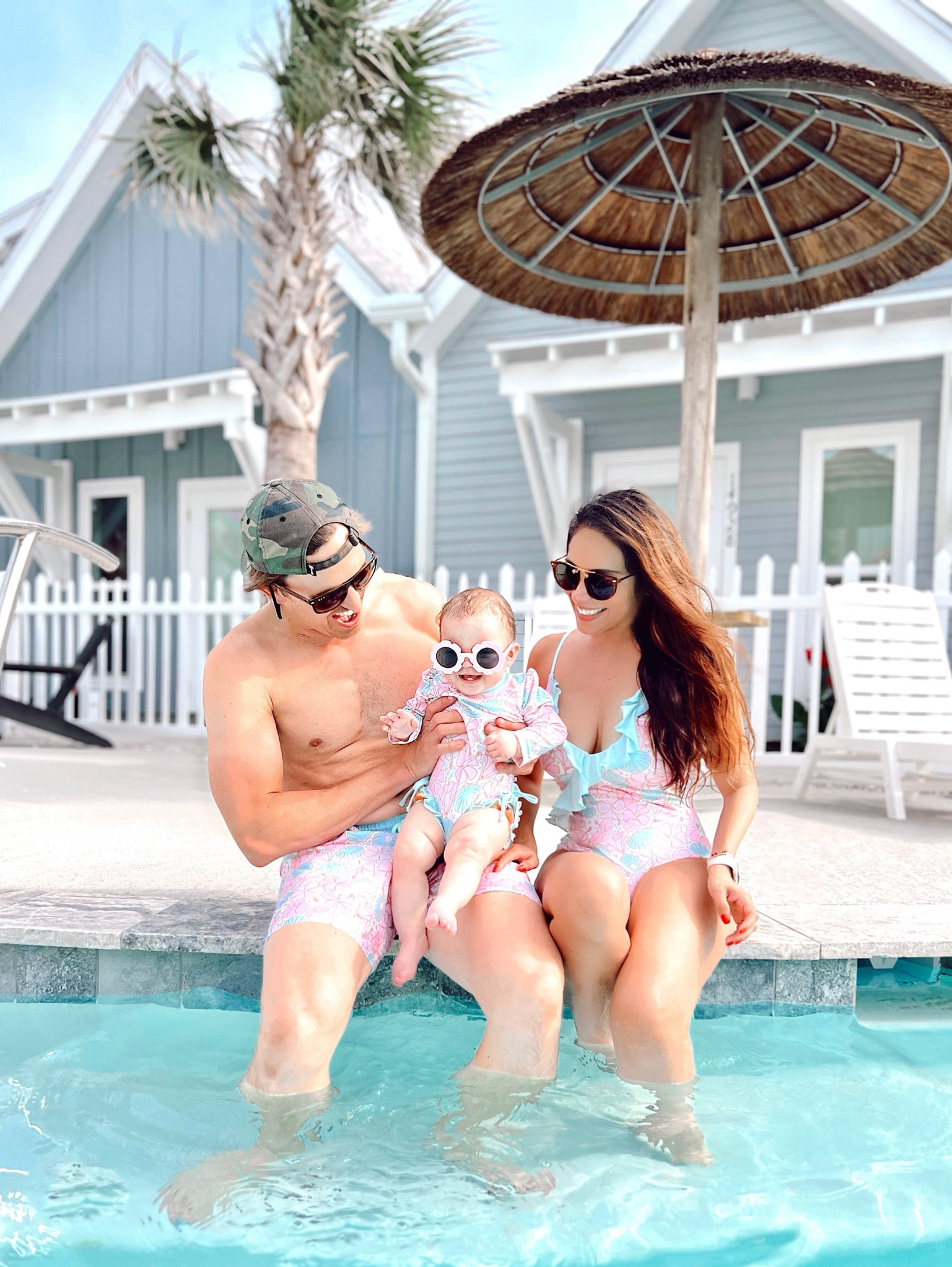Family matching swimsuits
Mommy and me swimsuits
Baby swimsuit
Baby sunglasses  
Vacation outfits
Swimsuits 
Caden Lane 

#LTKbaby #LTKfamily #LTKswim