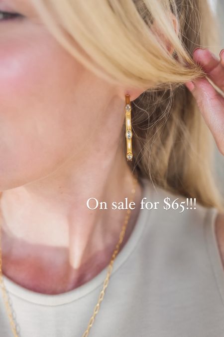 These beautiful and very versatile earrings by Julie Vos are now on sale for $65! 💃

~Erin xo 

#LTKSaleAlert #LTKFindsUnder100