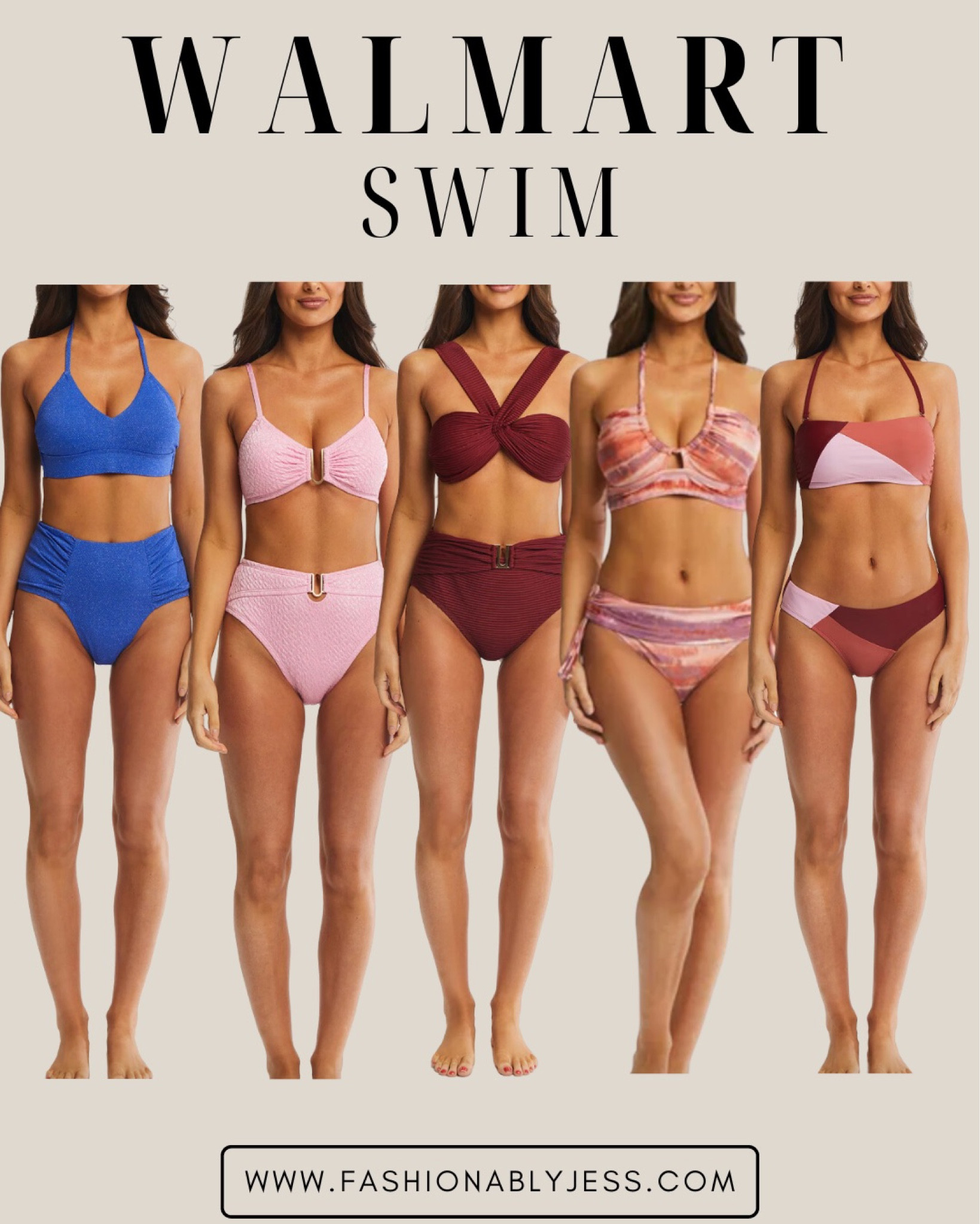 Loving these swimsuits from Walmart! Cute and affordable swimwear! 
#bikini #swimsuits #twopiecebikini #swim #resortswim

#LTKswim #LTKstyletip #LTKFind