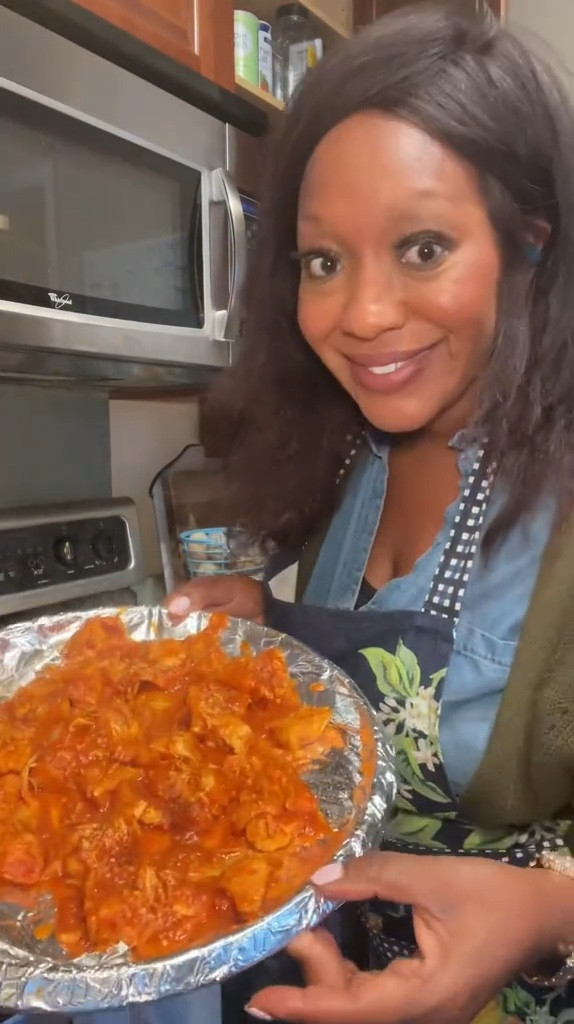 Loved making this delicious Tomato Paste Chicken with Cilantro Sauce, White Rice and Broccoli 💕
My husband and girls
loved it 😍
I found other Tiktok
videos that were similar recipes with chicken thighs too #chicken #mealpreppingideas #mealprep #chickenrecipes #mom #moms #homemaker
#mealplanideas #homemakers #goodmoodfood #tomatopaste
@Walmart @From Our Place
@Amazon 

#LTKFamily #LTKHome #LTKFindsUnder50
