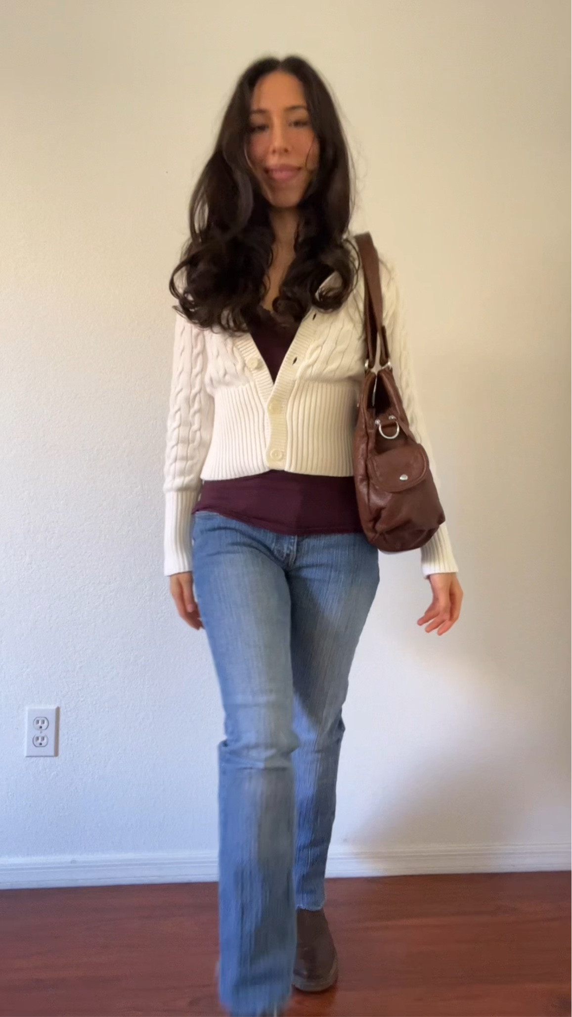 Sweater is from Brandy and I can’t tag on here